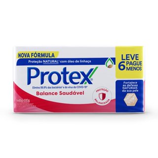 Sabonete Protex Balance Saudável com 6 Unidades 85g cada em Oferta na Shopee