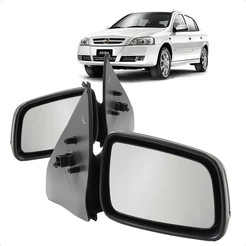 Retrovisor Astra 1998 A 2012 Eletrico Capa Preto