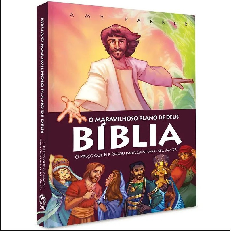 Livro Bíblia O Maravilhoso Plano De Deus | Amy Parker | Capa Dura | CPAD