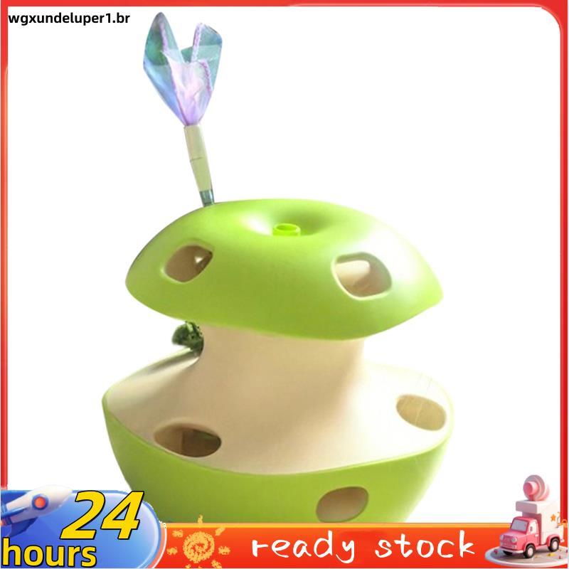 Brinquedo Elétrico Para Gatos Em Forma De Mouse Giratório , Vara Automática , Gato Recarregável