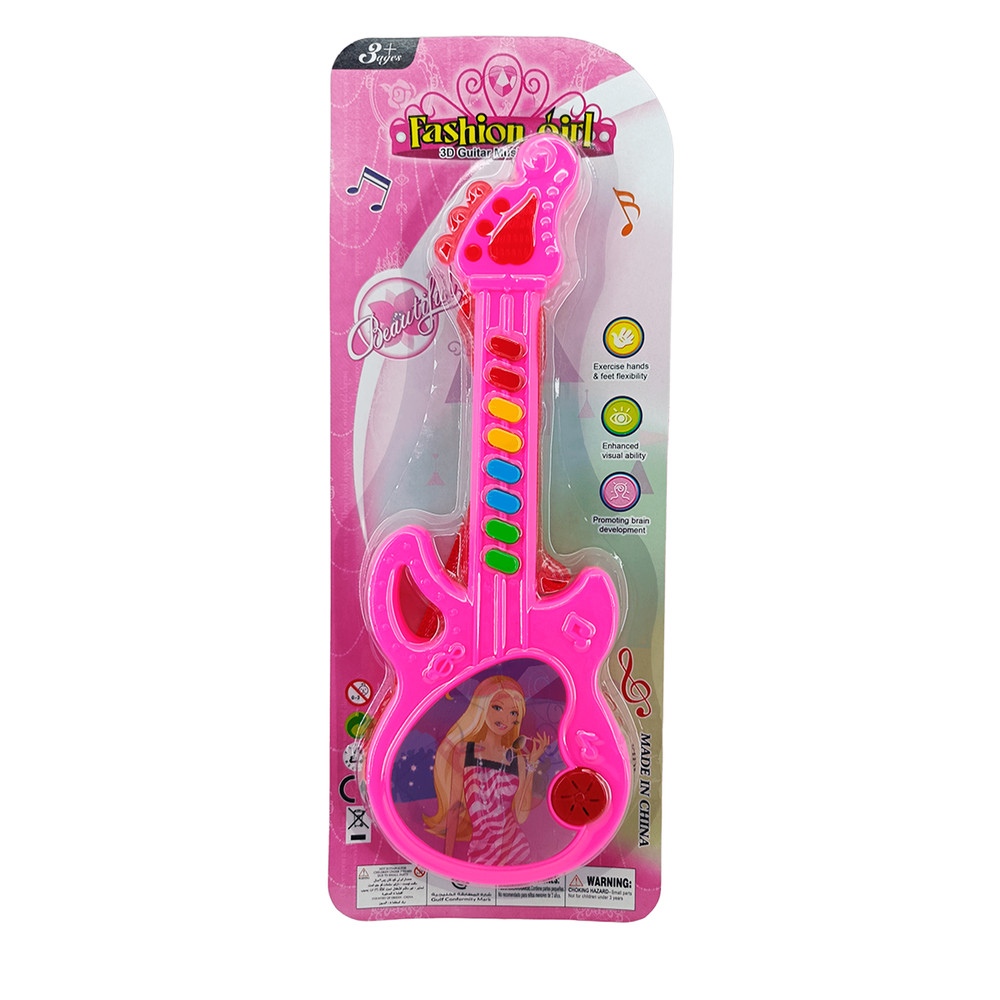 Violão de Brinquedo Musical a Pilha Fashion Girl