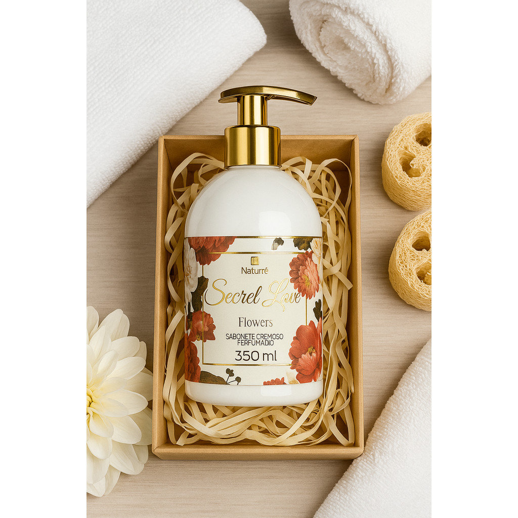 Kit 2 Sabonetes Naturrê Love e Exotic Flowers 350ml