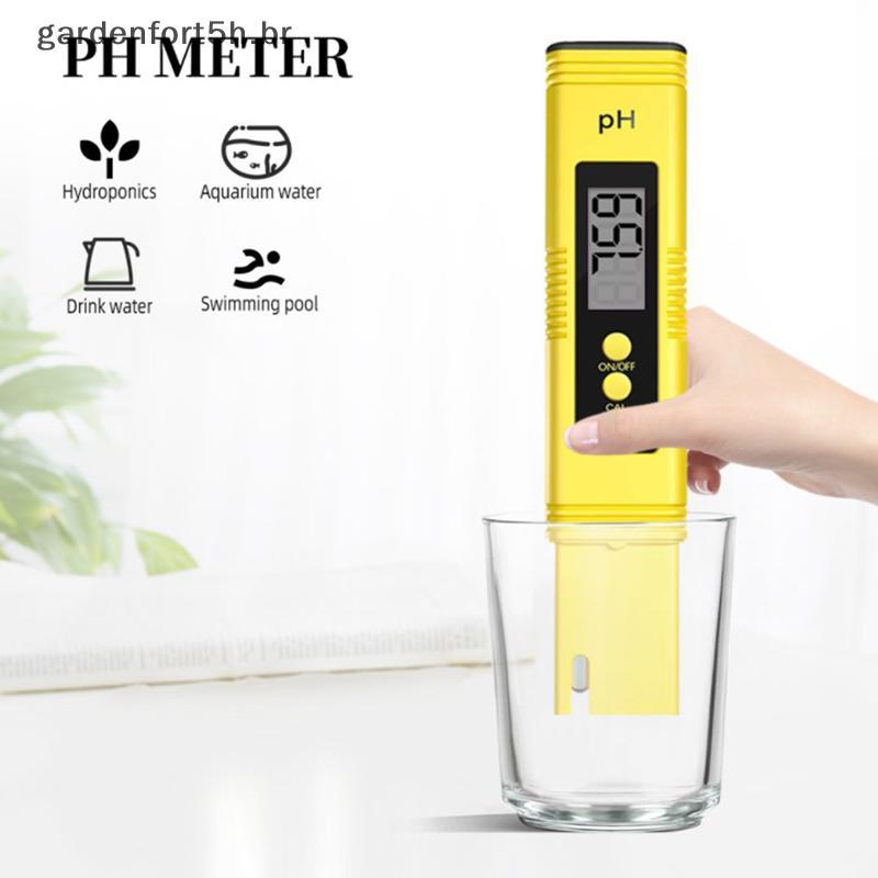 Medidor De PH Digital GARDE , Alta Precisão , LCD , Aquário , Água , Ácido , Testador , Analisador De Piscina ,