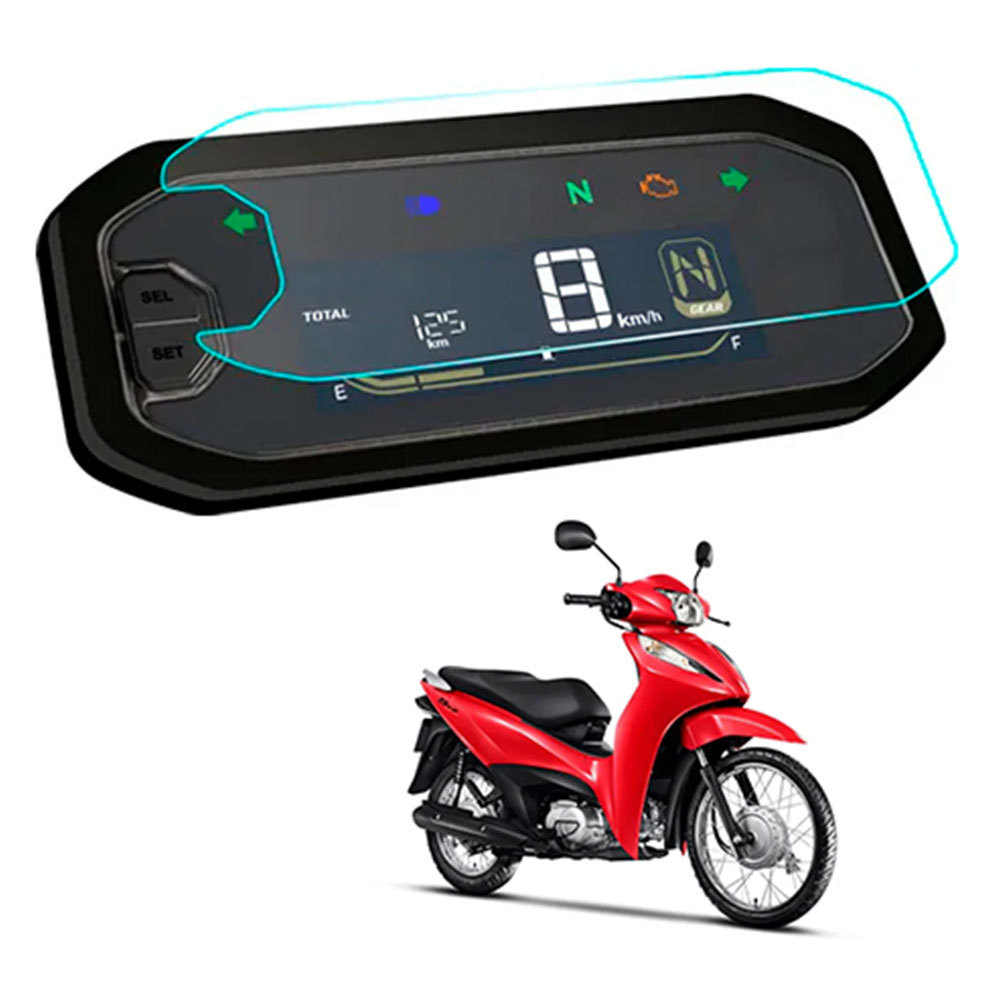 Película PPF Painel Moto Honda Biz 125 Ex Es 25/26
