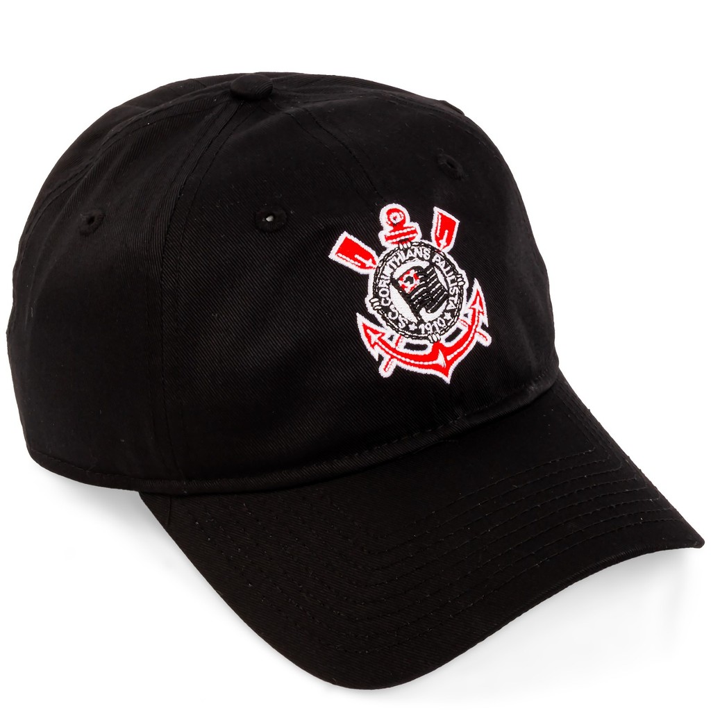 Boné New Era Corinthians 9TWENTY 940 Futebol Original Preto