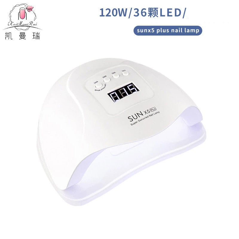 Sunx5plus lâmpada de manicure 120W alta potência máquina manicure fototerapia lâmpada manicure loja lâmpada uv manicure