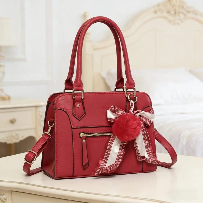Bolsa Feminina de Couro Transversal — foto 6