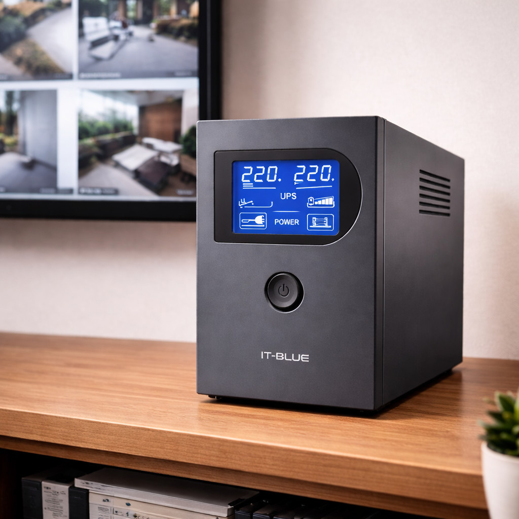 Nobreak Onda Senoidal Pura 1000VA 600W LCD Comutação Rápida 4 a 8ms para Eletrônicos MAX-0404