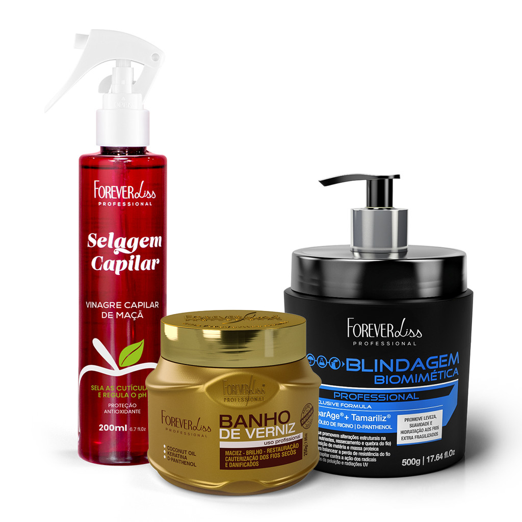 Kit Exclusivo Live Forever Liss - By Dani Abreu 783ml