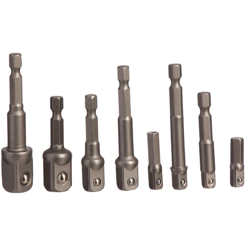 Jogo de adaptadores para soquetes 1/4" / 3/8" 1/2" com 8 peças - Corneta em Oferta na Shopee