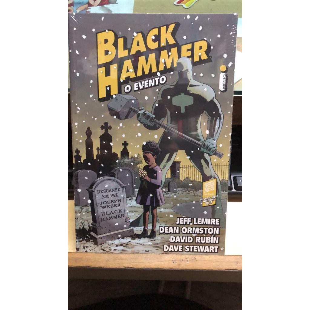 BLACK HAMMER - O EVENTO autor JEFF LEMIRE, DEAN ORMSTON, DAVID RUBIN E DAVE STEWART
