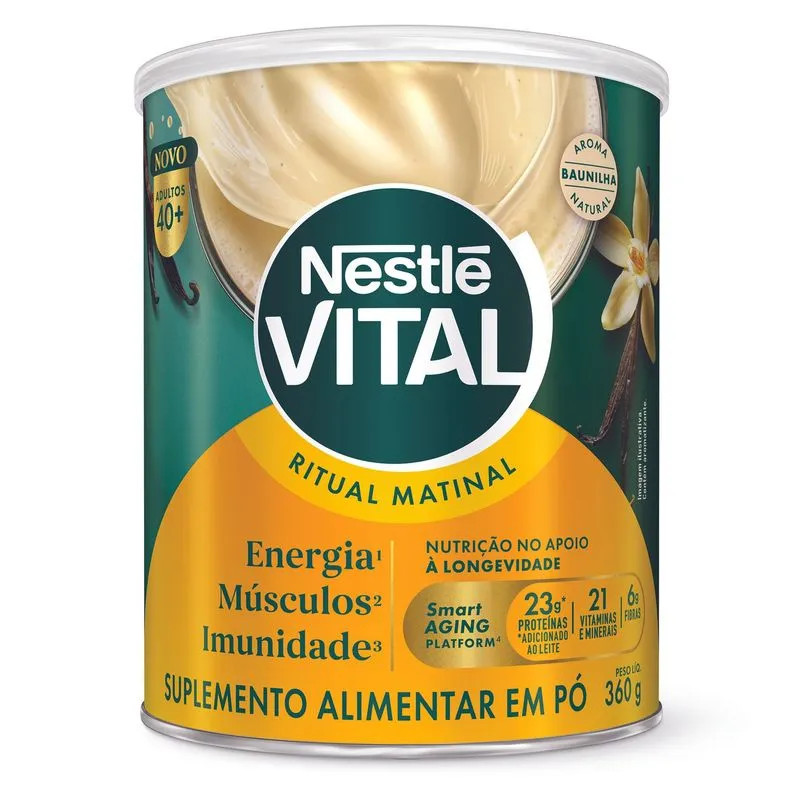 Nestlé Vital Ritual Matinal suplemento alimentar 360 g