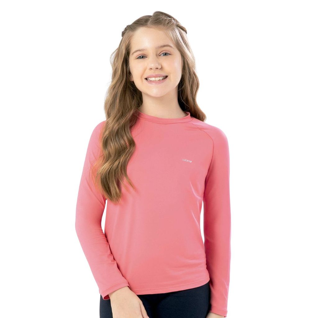 Camiseta Infantil e Juvenil Protecao Solar UV50+ Selene