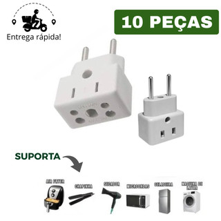 Adaptador de Tomada Ultra Resistente para Secador Air Fryer Microondas Geladeira Benjamin…