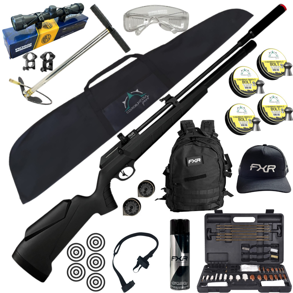 COMBOS CARABINA DE PRESSÃO FXR ARTEMIS PCP PR900S G3 BLACK 5,5MM + ESCOLHA SUA VARIAÇÃO em Oferta na Shopee