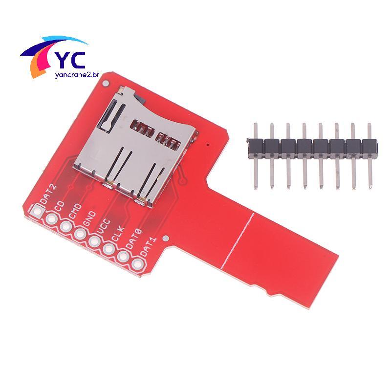 YCBR Sniffe Para Placa Adaptadora De Cartão TF Universal 1pc MicroSD Adaptador Compatível Com ARDUINO .