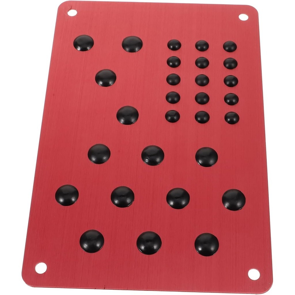 Placa De Calcanhar Para Pedal De Carro Mobestech Tapetes Automotivos Fácil Instalação Acabamento Elegante Sem Design Int