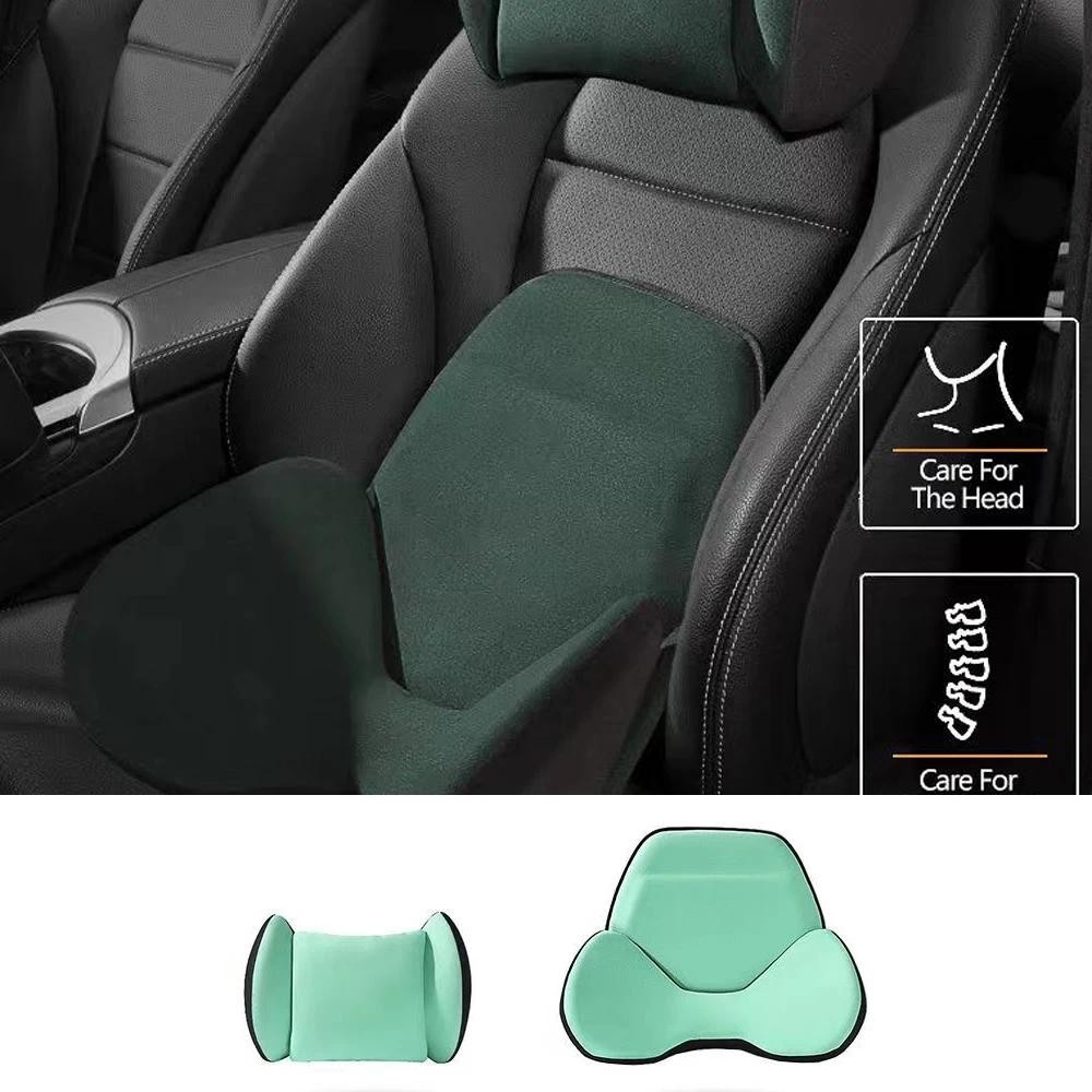 Adequado Para Chery Jetour Traveler T2 Encosto De Cabeça Suporte Lombar Memória Algodão Camurça Travesseiro De Pescoço D