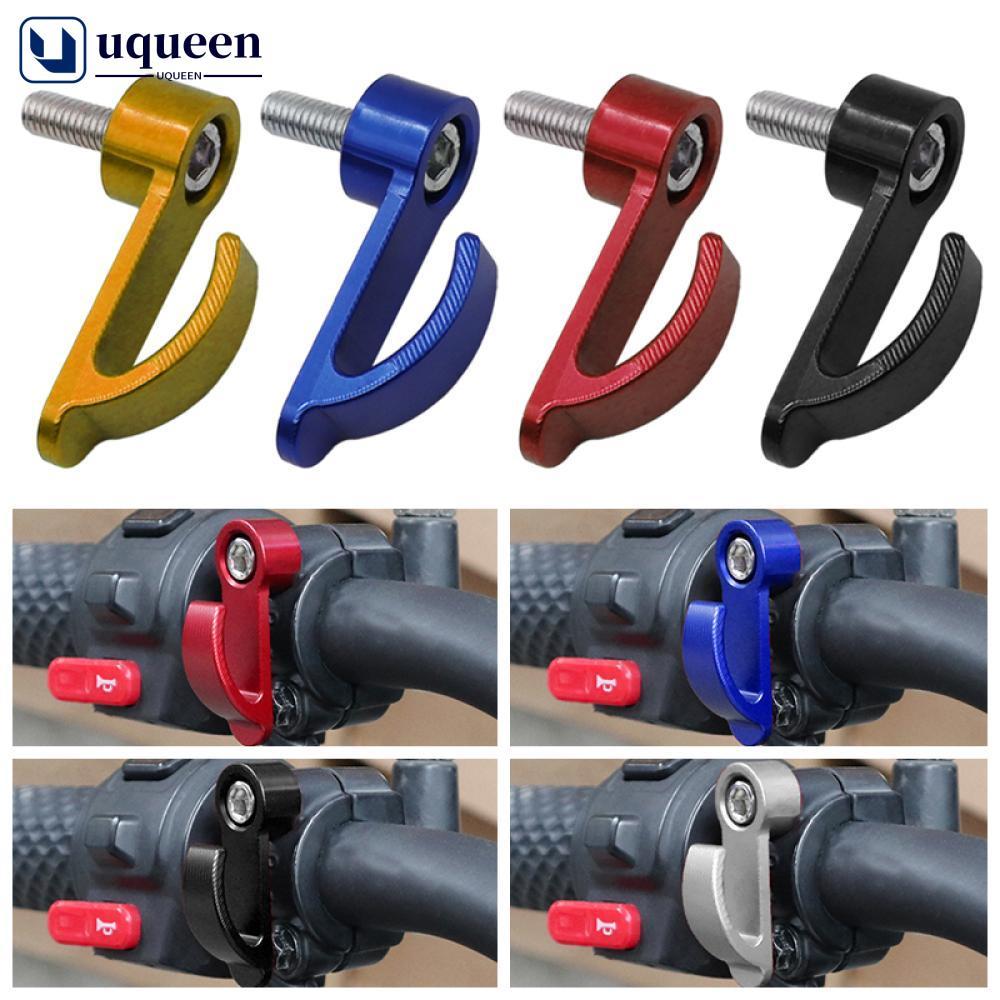UQUEEN CNC Motocicleta Modificado Bomba Superior Gancho Lateral E-bike UQI U + B Capacete N1S De Armazenamento Liga Alum