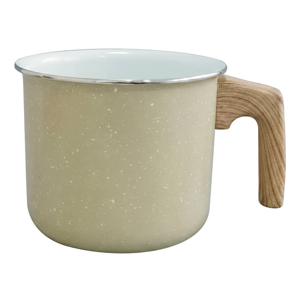 Leiteira Fervedor Antiaderente Cerâmica de Indução 14cm Viena Bege Orgânica - Casambiente em Oferta na Shopee