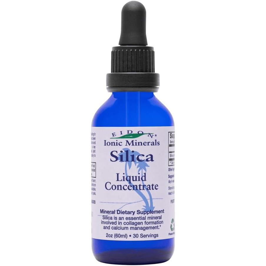 Concentrado Mineral De Sílica Líquida Eidon-plement Para Cabelos , Peles E Unhas , Gotas Portar A Produção De Colágeno , Ele