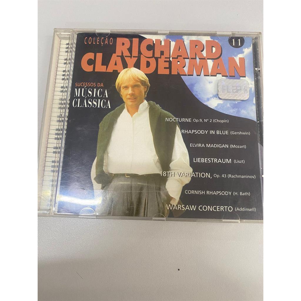 CD Richard Clayderman Coleção Richard Clayderman: Sucessos da Música Clássica