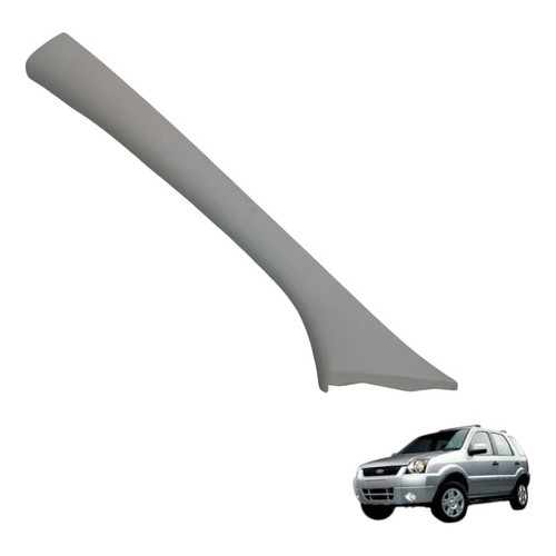 Moldura Coluna Parabrisa Esquerdo Ford  Ecosport 2007 2008