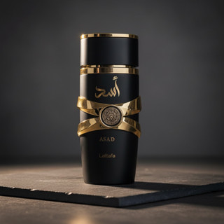 Perfume Masculino Lattafa Asad Black Eau de Parfum 100ml Árabe Intenso-Estilo Exótico em Oferta na Shopee