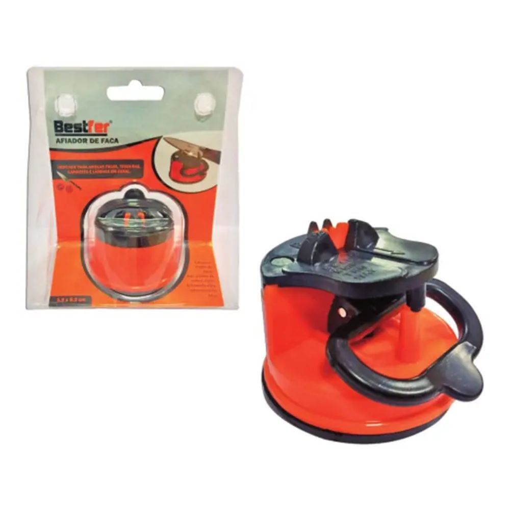 Afiador E Amolador De Facas Profissional Com Base Antiderrapante em Oferta na Shopee