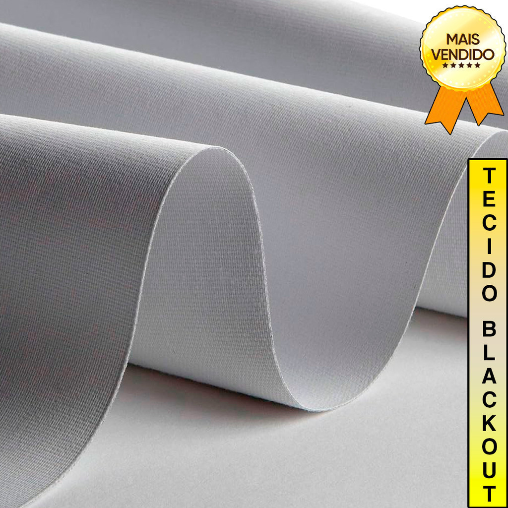 Tecido Para Tela de Projeção 3,00 x 2,80 Larg Blackout 100% Projetor/Tela de projeçao