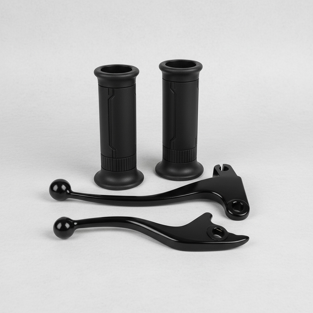 Kit Par Manete Embreagem Freio Manopla Cg 125 150 160
