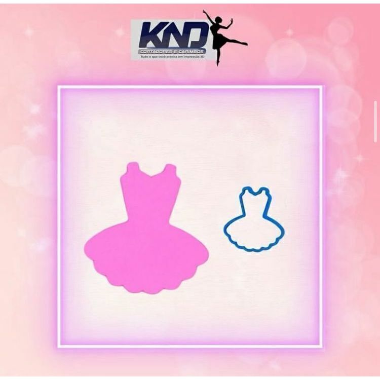 Cortador Vestido de Bailarina - MOD 3