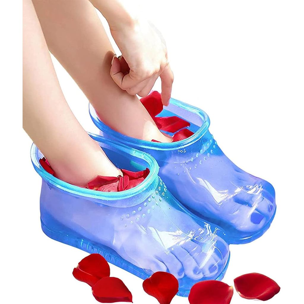 Sapatos De Banho Para Pés De Massagem , Portáteis , Banheira De Imersão , Spa , Pedicure , PVC , De Altos Nos , Releax
