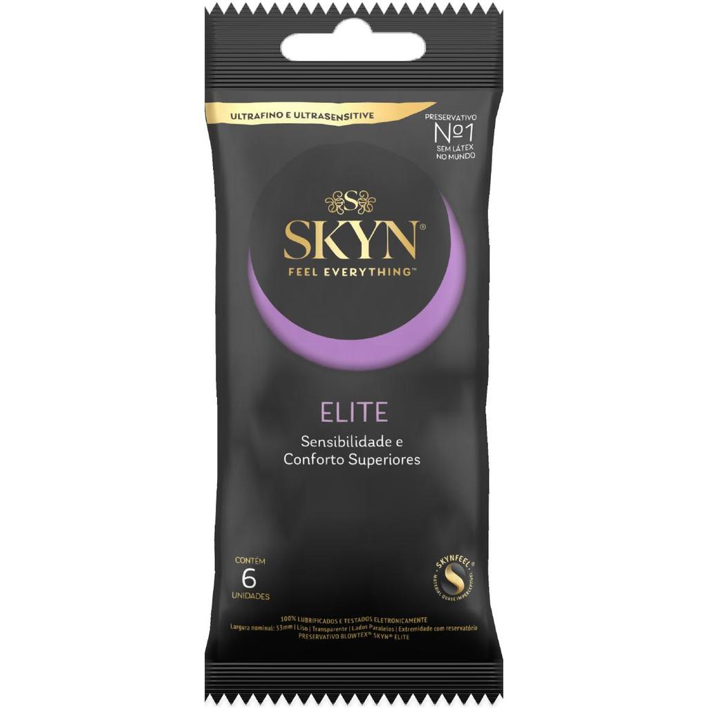 Preservativo SKYN Elite 6 Unidades Preservativo SKYN Elite 6 Unidades