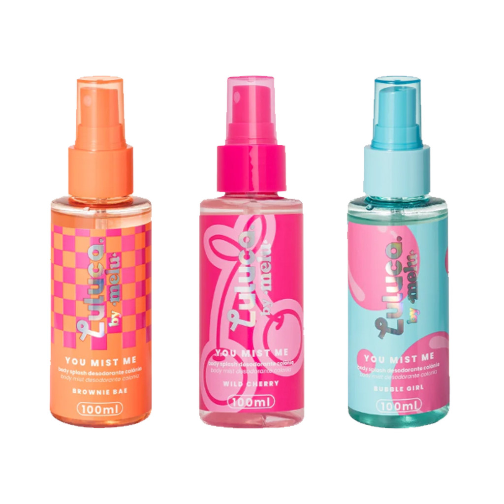Body Splash Luluca By Melu You Mist Me 100ml Rrb5300 em Oferta na Shopee