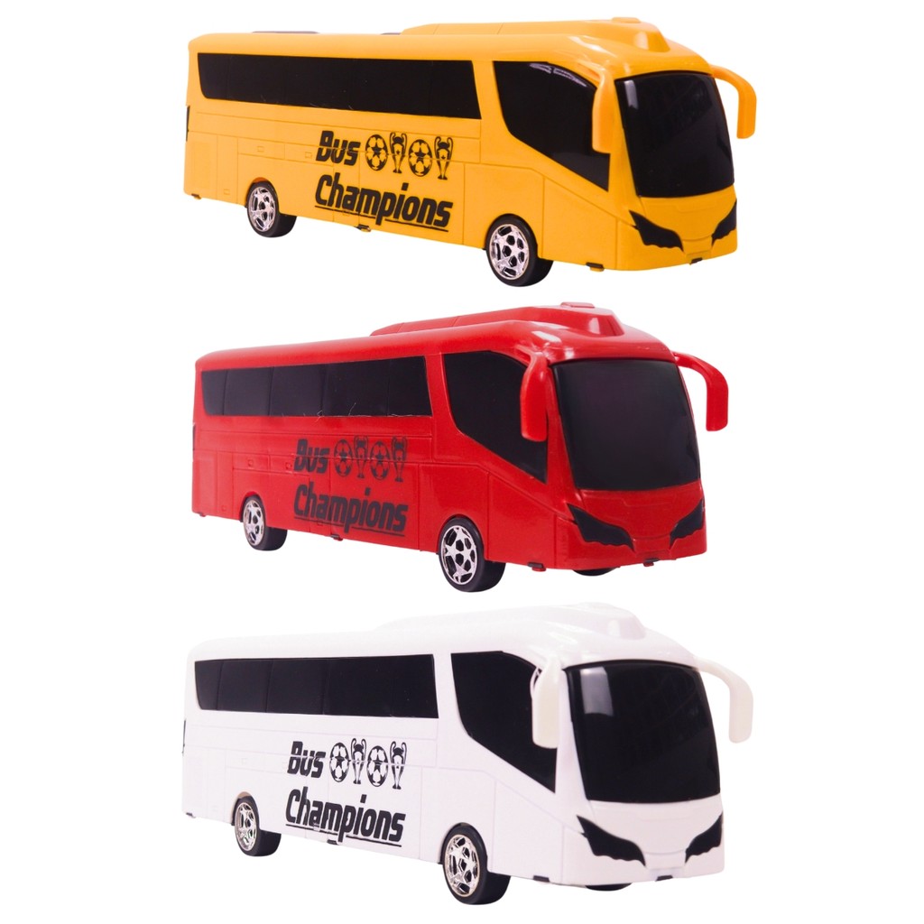 Ônibus De Brinquedo Grande Bus Champions Infantil - Brinqmix em Oferta na Shopee