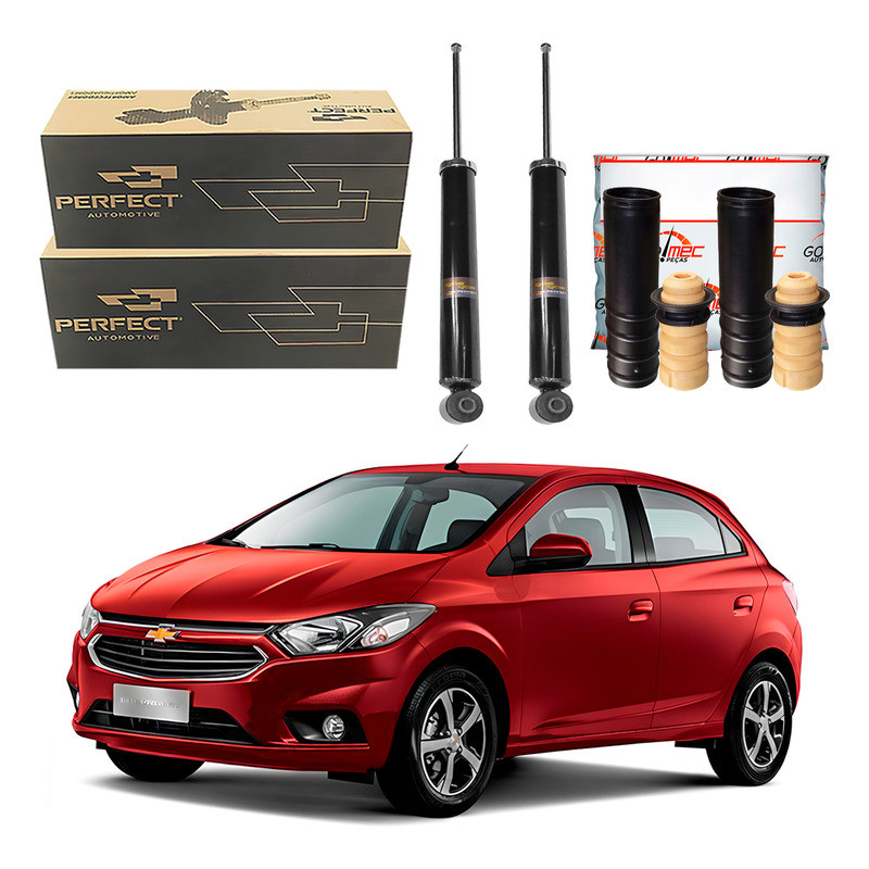 Kit Amortecedor Traseiro Onix 1.0 1.4 2017 A 2019