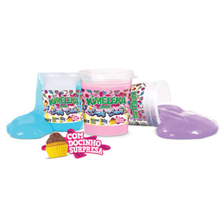 Kimeleka Slime Art Kids Candy Colors Surpresa 180g 5816 Acrilex em Oferta na Shopee