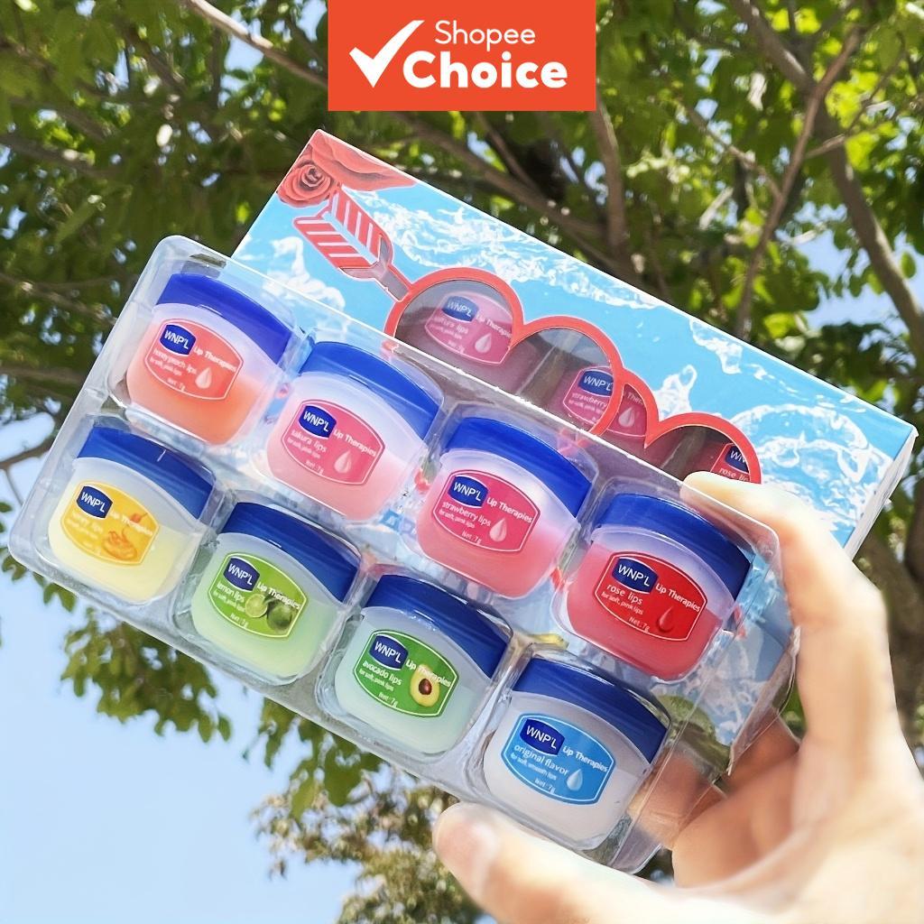  Conjunto de 8 Cuidados para Lábios: Hidratante, Firmeza & Nutrição para Lábios e Área Periférica | Previne Ressecamento