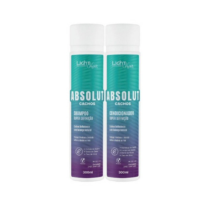 KIT SH + COND ABSOLUT CACHOS 300ML*