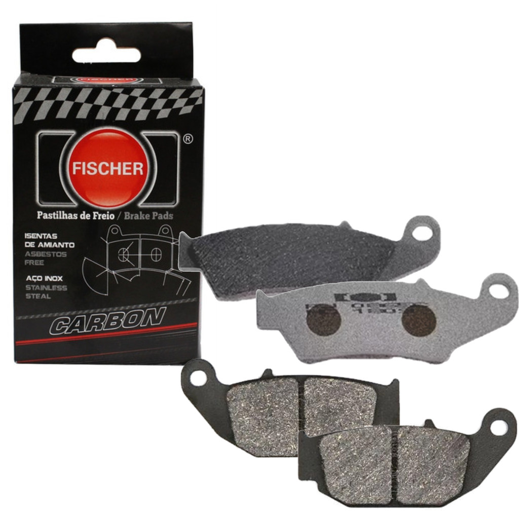 Pastilha Freio Fischer Dian+tras Honda Nx Bros 160 0860 2670 XRE 190 ABSXRE 190 