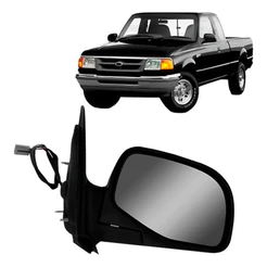 Retrovisor Ranger 1998 1999 A 2006 Externo Elétrico Preto