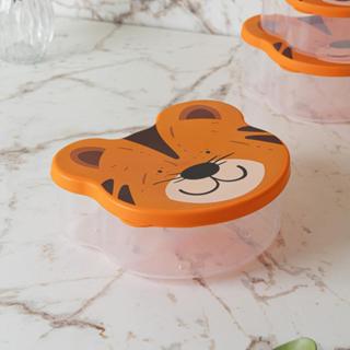 4 Potes para Armazenamento Tigre Plástico Lyor em Oferta na Shopee