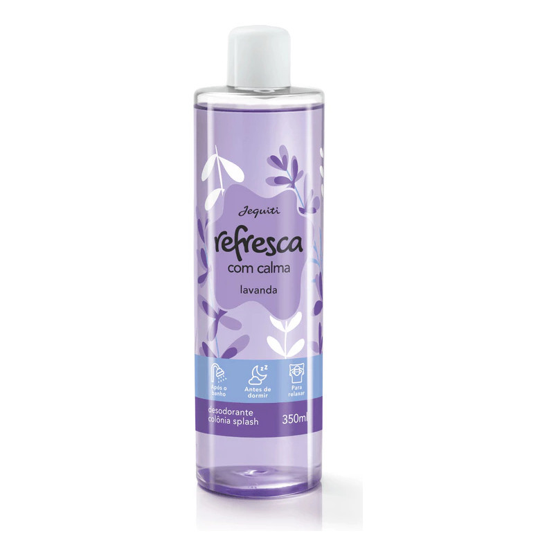 Colônia Splash Refresca Com Calma Lavanda 350ml Jequiti