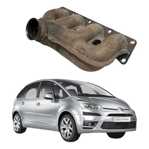 Coletor Escapamento Citroen C4 Picasso 2012 2013 Original