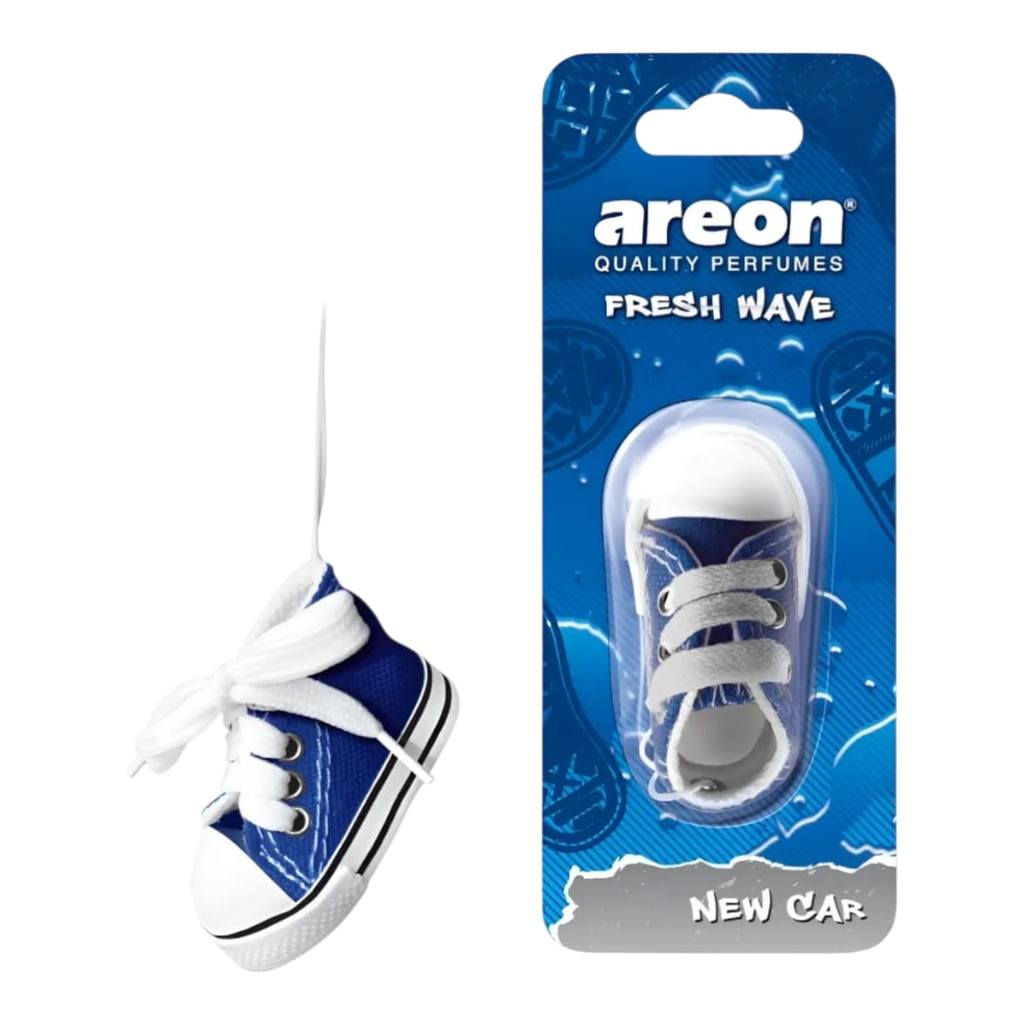 Aromatizador Areon Fresh Wave Aroma New Car Sapatinho Carro em Oferta na Shopee