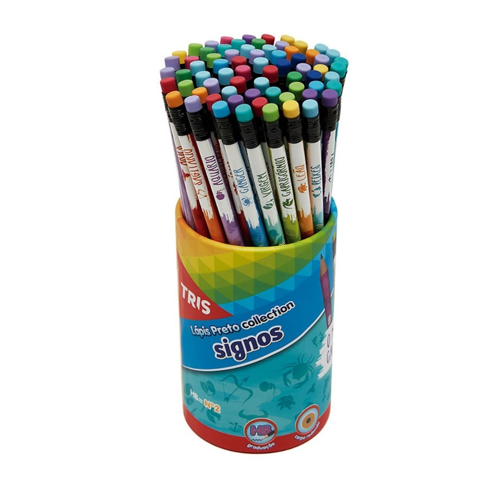 LÁPIS PRETO SIGNOS TRIS 