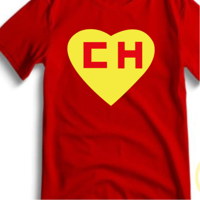 Camiseta camisa blusa Infantil Juvenil e Adulto  Chapolin Colorado Algodão100%