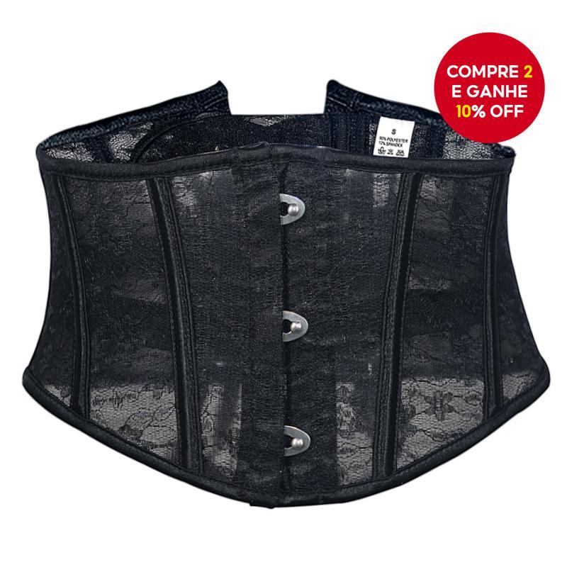 Espartilho modelador de cintura de 15cm para mulheres com torso curto, espartilho vintage para modelar o corpo.