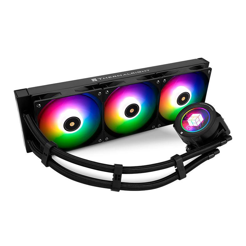 Water Cooler Thermalright Core Vision 360, ARGB, 360mm, Preto, TR-CV-360-BK-ARGB